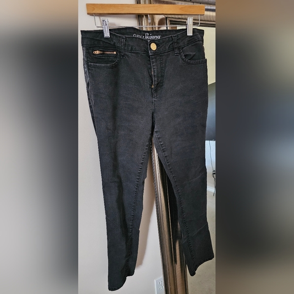Tommy Hilfiger Classic Skinny Jean Black - GU - Picture 3 of 5